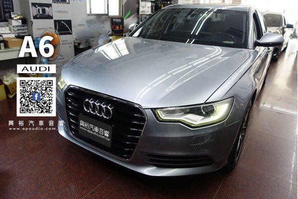 【AUDI A6】安裝 A6專用10.25吋安卓多媒體主機 | Polaroid寶麗萊DB103 安卓車機專用輔助鏡頭