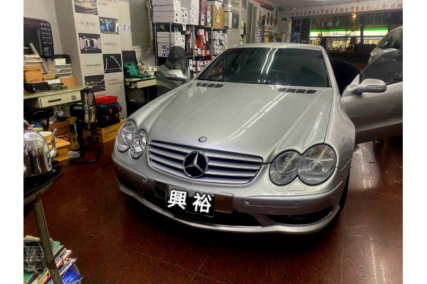 【BENZ 賓士】SL 55 安裝【JHY P300】10吋螢幕安卓機｜8核2+32G｜+｜TS-WX130EA薄型主動式重低音喇叭｜+｜DVR-126行車紀錄器