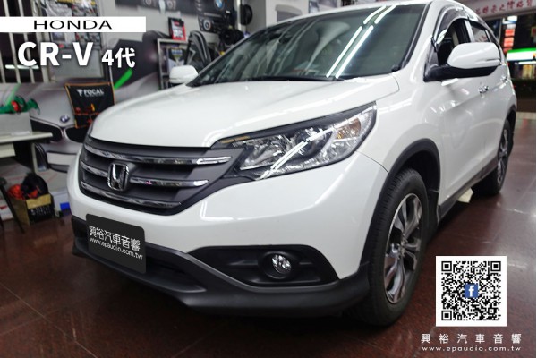 【HONDA 本田】CRV4 安裝 JHY R77系列 專車專款10吋安卓機 | 抬頭顯示器