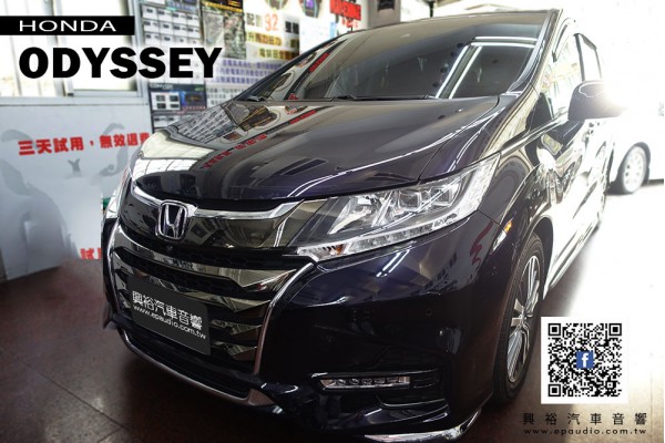 【HONDA 本田】ODYSSEY 改裝 BLAUPUNKT德國藍點 XLf-200AW 12吋 主動式重低音喇叭