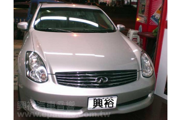 【INFINITI G35】安裝 伸縮螢幕主機