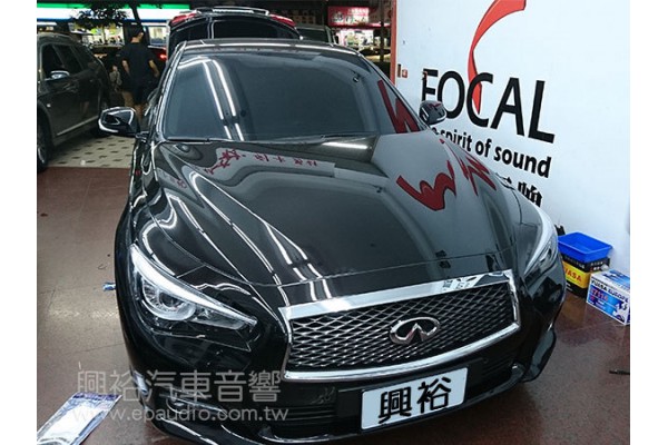 【INFINITI Q50】安裝 ALPINE 重低音喇叭