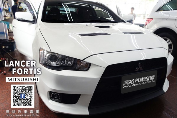 【MITSUBISHI 三菱】LANCER FORTIS 安裝 CONVOX 專用10吋安卓機