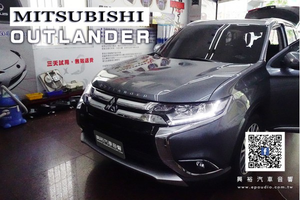 【MITSUBISHI 三菱】OUTLANDER 裝 專用10吋無碟安卓機 | CONVOXDVR-GT802前後行車紀錄器