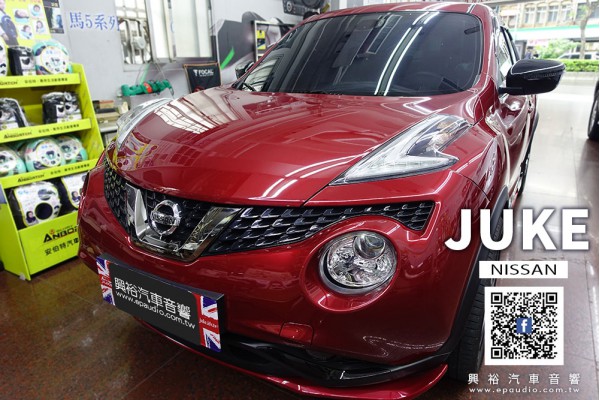 【NISSAN 日產】JUKE 安裝 JHY V55系列 專用安卓主機 | CONVOX GT-802安卓機專用前後行車紀錄器