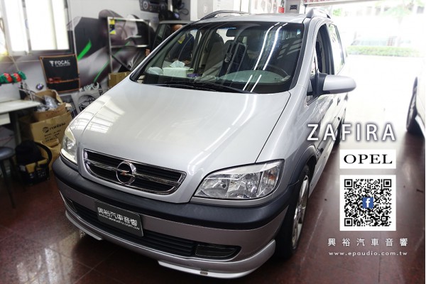 【OPEL 歐寶】 ZAFIRA 安裝 PIONEER S1250UB CD音響主機