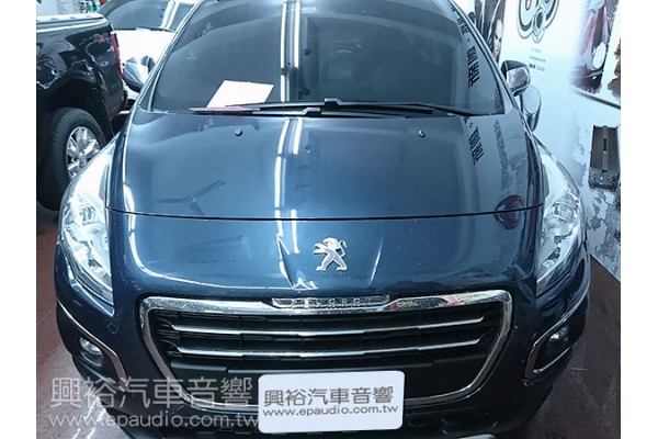 【PEUGEOT 寶獅】3008 安裝前後鏡頭行車記錄器