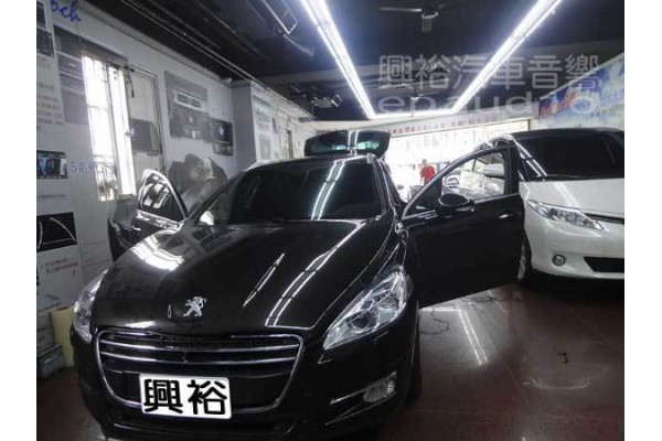 【PEUGEOT 寶獅】508 安裝全景通環景系統|影音型胎壓|測速器