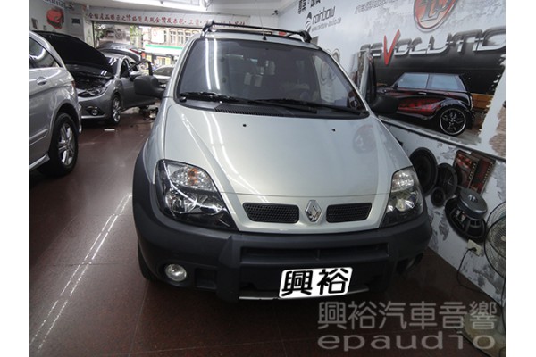 【RENAULT SCENIC】SONY XS-L1065G 11吋主動式重低音喇叭(含音箱) | mavehike MH-6120/5120/4120 分離式喇叭 | RENAULT．BN-25F5