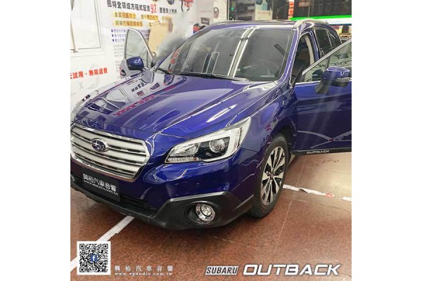 【SUBARU 速霸陸】OUTBACK 安裝 rainbow GL-M3P 中置喇叭