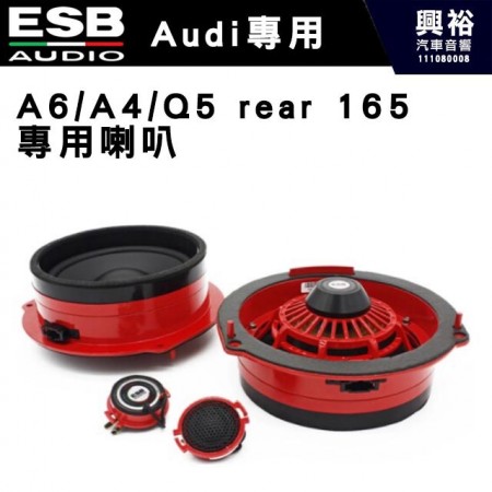 【ESB】Audi  A6/A4/Q5 rear 165  專用喇叭