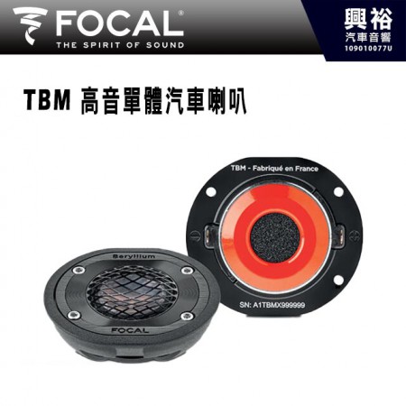 【FOCAL】TBM 高音單體汽車喇叭＊法國原裝正公司貨