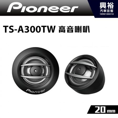 【Pioneer】TS-A300TW 20mm高音喇叭 ＊RMS 100W先鋒公司貨