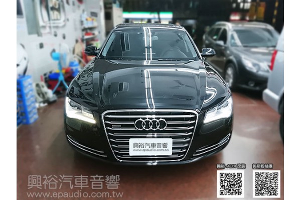 【AUDI A8】2012年 安裝 Papago S1觸控導航 | CANSONIC UltraDash 210 行車記錄器