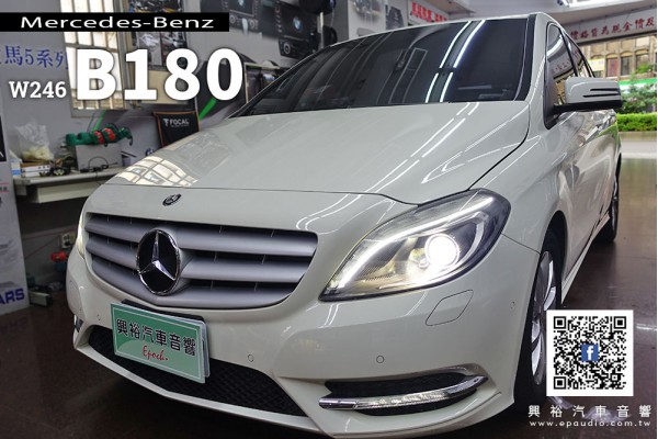 【BENZ 賓士】2015年B180  安裝B系W246專用10.25吋安卓多媒體主機 