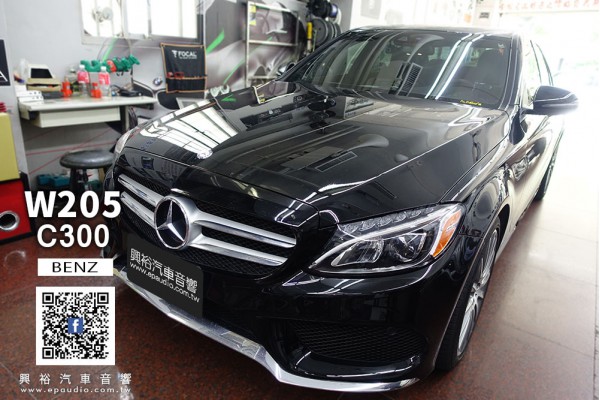 【BENZ】C300 安裝 W205專用10.25吋安卓主機