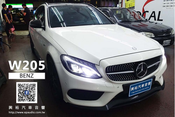 【BENZ 賓士】BENZ W205 安裝 MIVUE806D雙鏡頭行車紀錄器+CarPlay