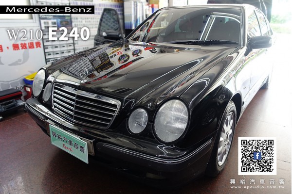 【BENZ W210】E240 安裝 1996年~2003年W210專用10.25吋安卓多媒體主機 | 安卓車機專用 前後行車紀錄器