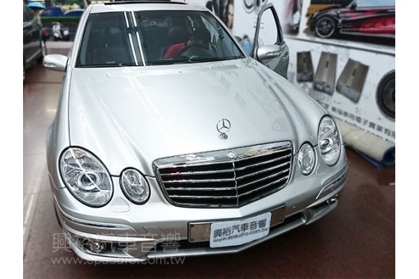 【BENZ W211】 E320 安裝 專用7吋安卓主機 