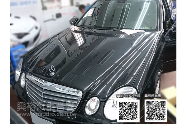 【BENZ W211】 2008年E280 安裝 專用螢幕主機 | 倒車