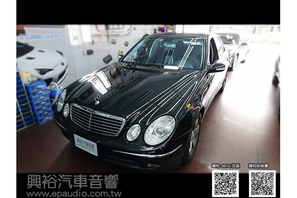 【BENZ W211】 E320 安裝 專款7吋安卓機 | 倒車