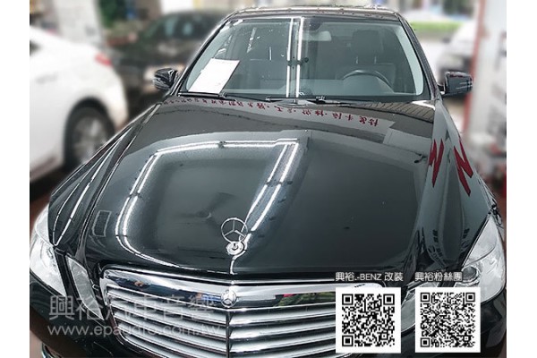 【BENZ W212】E220 安裝 觸控導航 | 環景系統