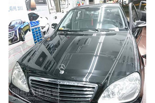 【BENZ 賓士】S350 安裝 專用7吋安卓主機 | 數位電視