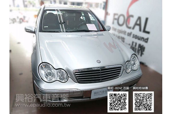 【BENZ W203】C200 裝 專款安卓機 | 倒車