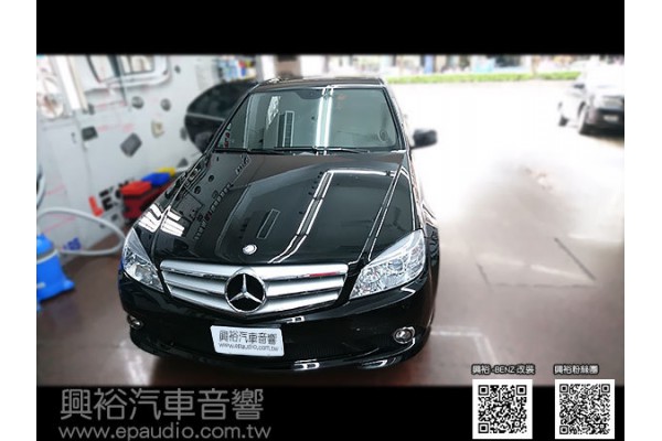 【BENZ W204】2009年C300 安裝 專款7吋安卓機 | 倒車 | 行車記錄器