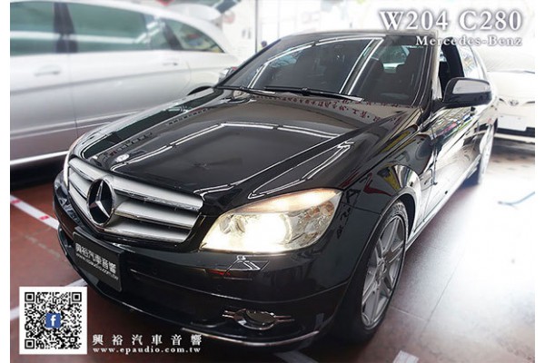 【BENZ W204】2008年 賓士W204 C280 安裝專款安卓機