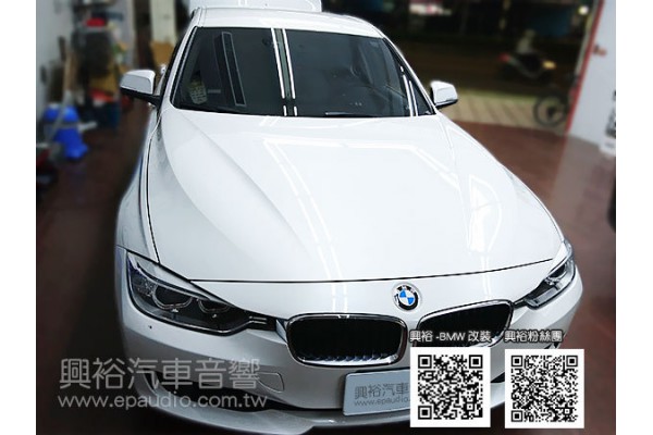 【BMW F30】2015年318d 安裝 倒車鏡頭