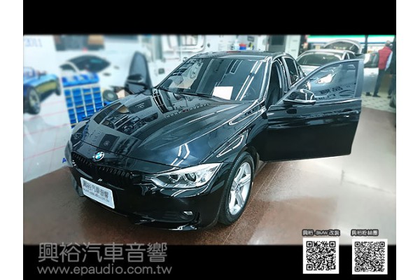 【BMW F30】2016年328i 安裝 仁獅專用行車記錄器 | 導航介面 | 測速