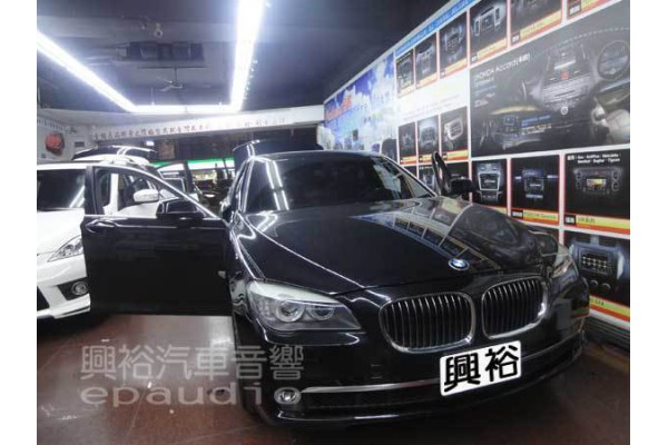 【BMW F01】740Li 安裝 數位電視