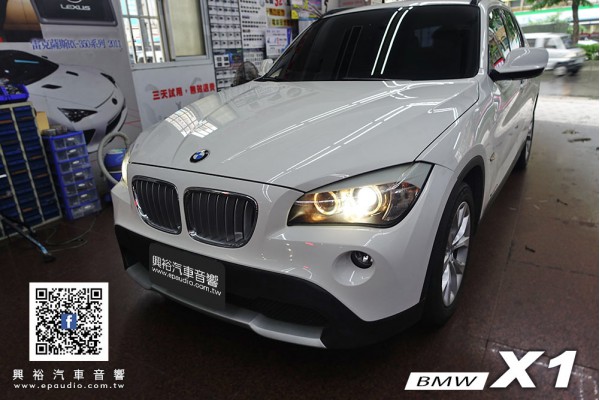 【BMW X1】安裝 X1專用10.25吋安卓機 | 新視覺HM-1080 安卓機專用前後行車紀錄器
