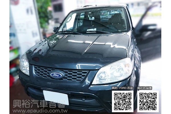 【FORD ESCAPE】安裝 ALPINE iLX-700 7吋通用型CarPlay主機+倒車