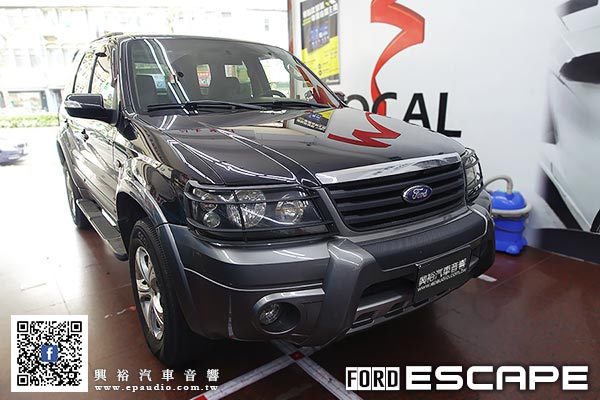 【FORD ESCAPE】安裝 奧斯卡AD-1268 7吋通用安卓機