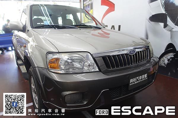 【FORD ESCAPE】安裝 G339 四路流媒體後視鏡行車記錄器