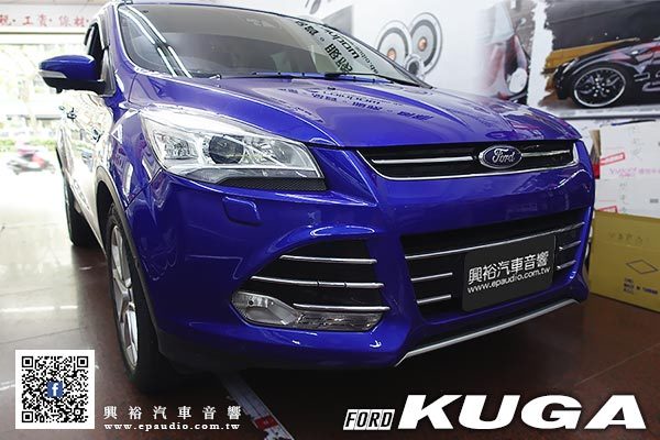 【FORD KUGA】安裝 4錄流媒體電子後視鏡XP