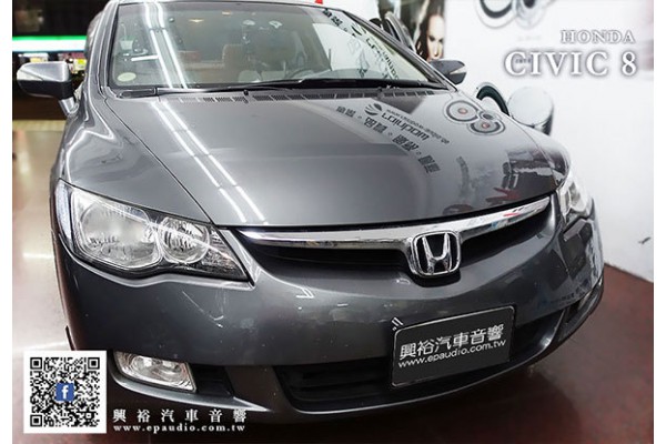 【HONDA 本田】2008~2011年CIVIC 8代 安裝專款螢幕主機|倒車鏡頭