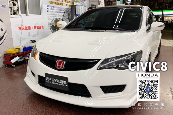 【HONDA CIVIC8】安裝SONY 8.95吋CarPlay螢幕主機 XAV-AX8000 | 倒車