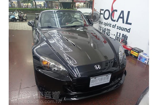 【HONDA 本田】S2000 敞篷車 安裝無碟機