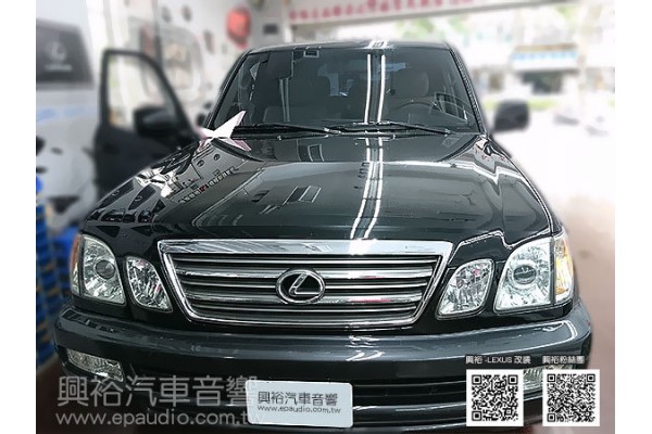 【LEXUS 淩志】LX470 安裝1DIN主機