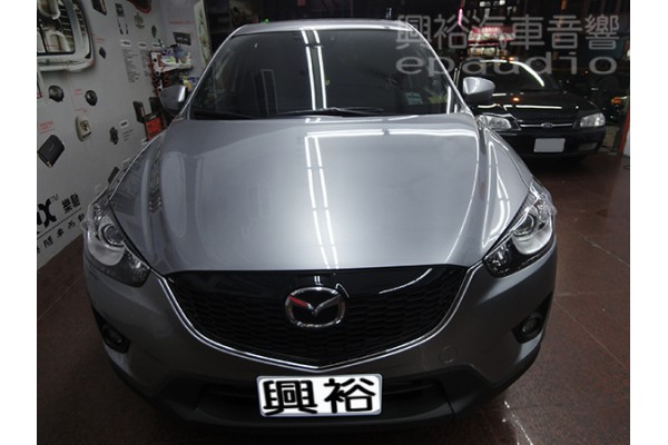 【MAZDA CX5】 安裝 1DIN主機 | 喇叭 | 擴大機 | 薄型重低音 | A柱木工 | 置物盒