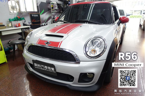 【MINI Cooper】R56 安裝 R56專用9吋安卓機 | 迷你蝶倒車鏡頭