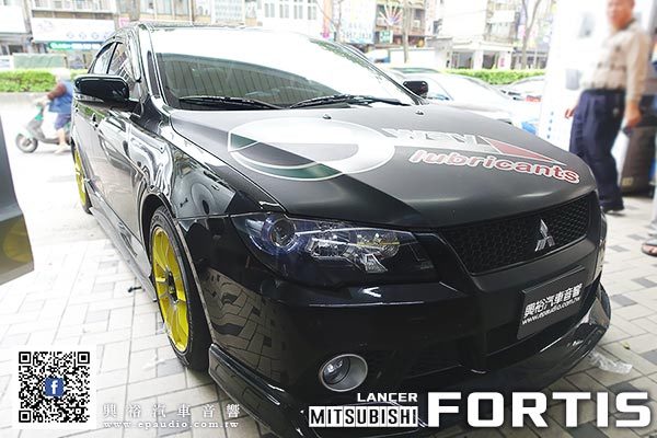 【MITSUBISHI 三菱】LANCER Fortis 安裝 JHY M3專款10吋安卓機