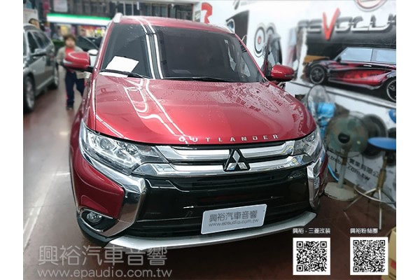 【MITSUBISHI 三菱】2018年OUTLANDER 安裝專款10吋安卓機