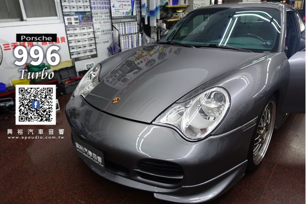 【Porsche 996】Turbo 安裝 Pioneer 6.8吋CarPlay螢幕主機DMH-Z5350BT | 966專用主機框 | Pioneer重低音 | ZEST AUDIO ZDA-46
