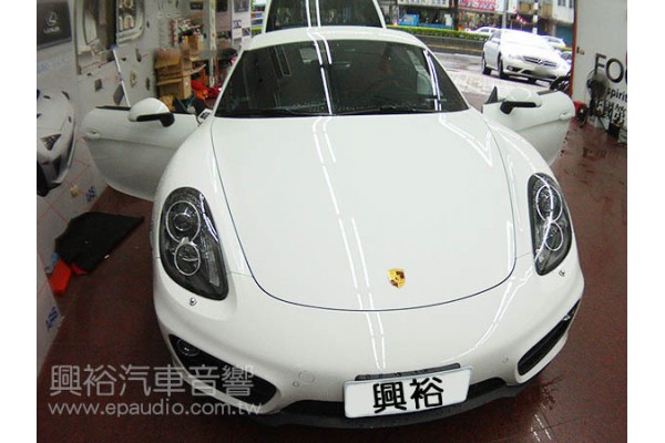 【Porsche 保時捷】Cayman 安裝行車記錄器|介面|數位電視|倒車鏡頭