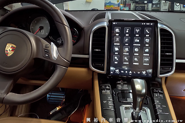 【Porsche 保時捷】Cayenne S 安裝專用10.4吋安卓主機|環景|RiCHVIEW RAB-1 盲點監視系統