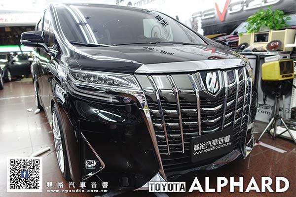 【TOYOTA 豐田】ALPHARD 安裝 V95.5 沛世界數位後視鏡 | Rainbow GL-C6.2 前後門喇叭